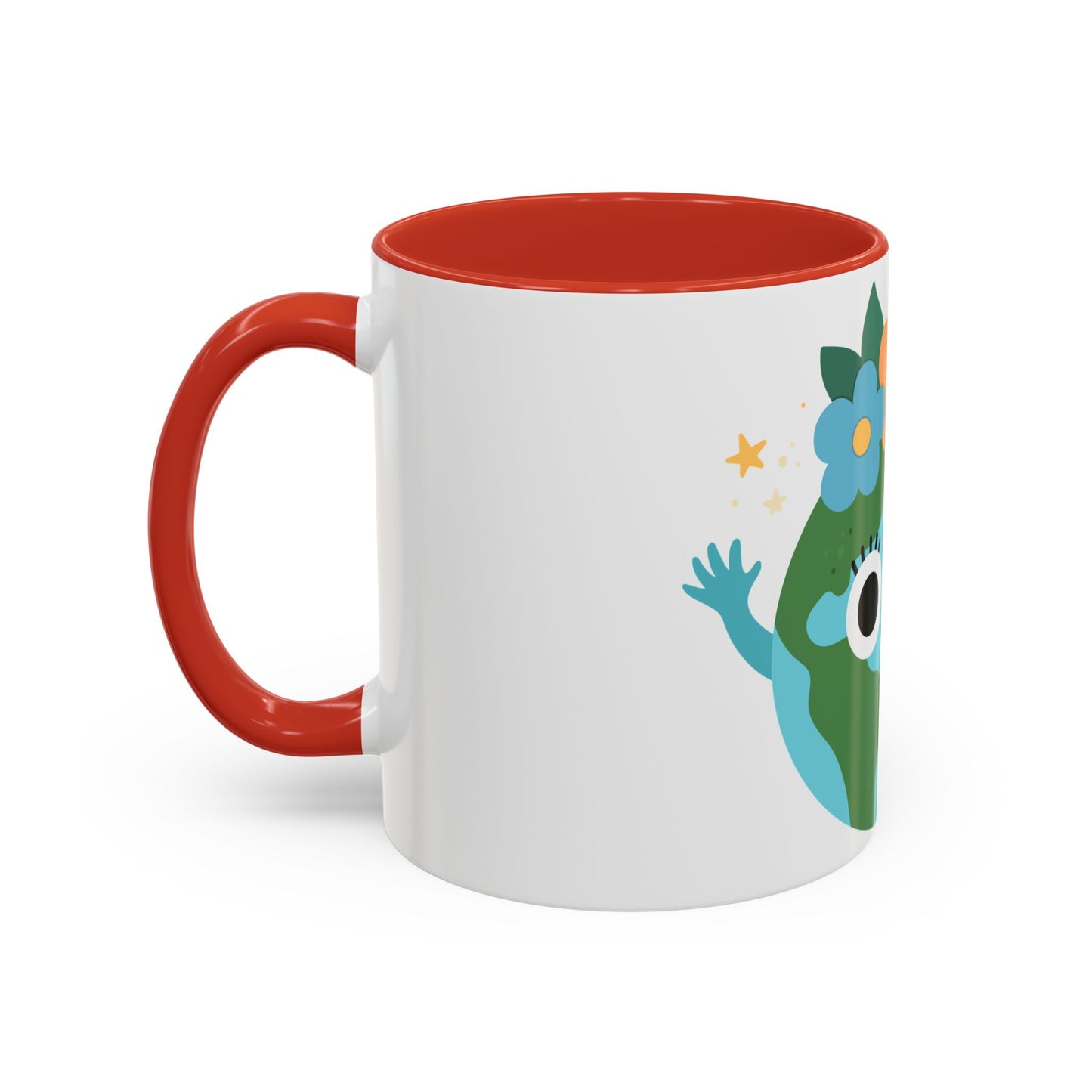 Cute Earth-Themed Coffee Mug