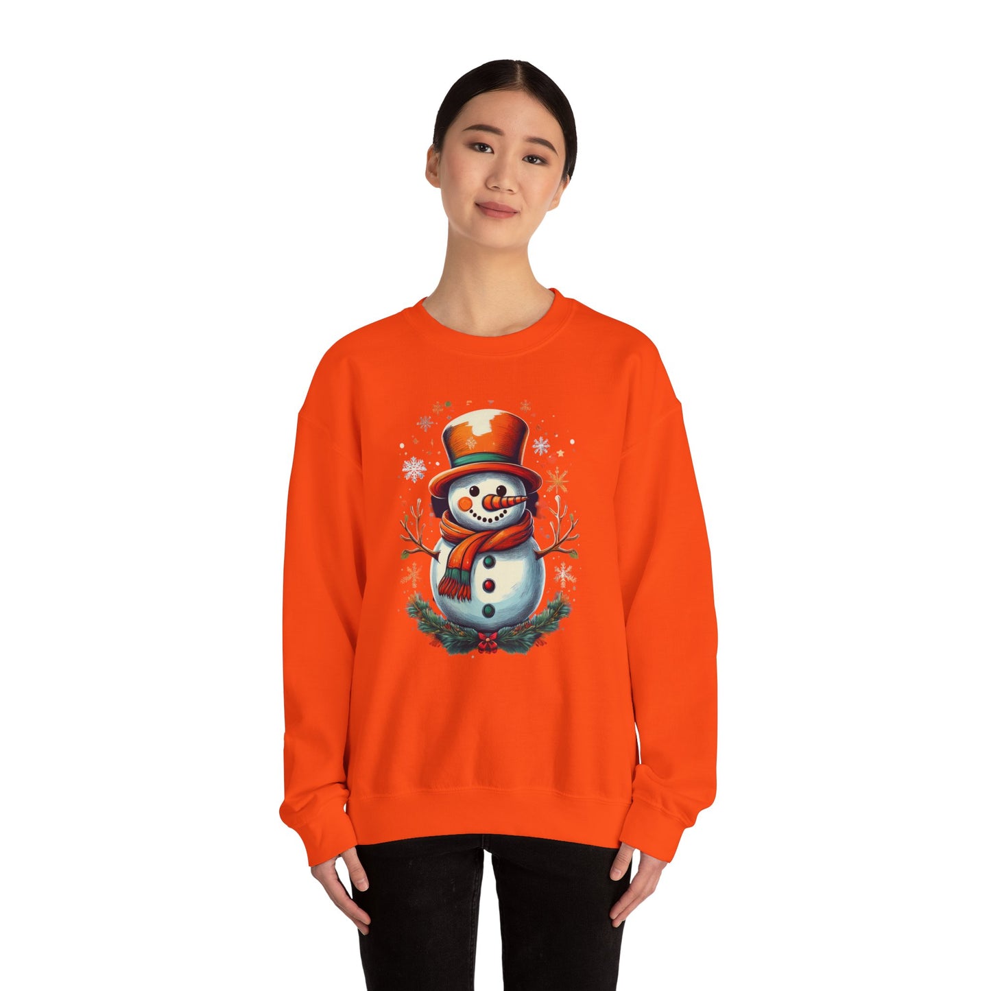 Cozy Snowman Unisex Sweatshirt