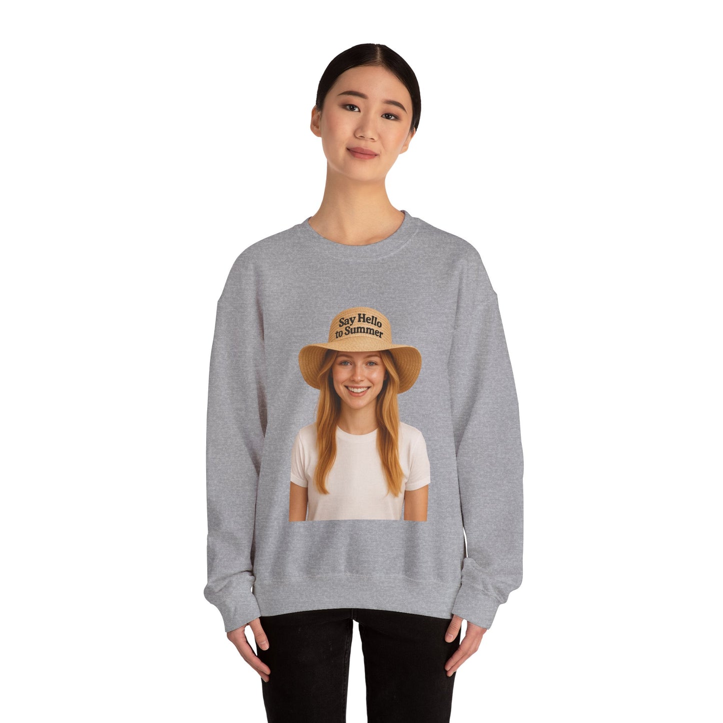 Say Hello to Summer Crewneck Sweatshirt