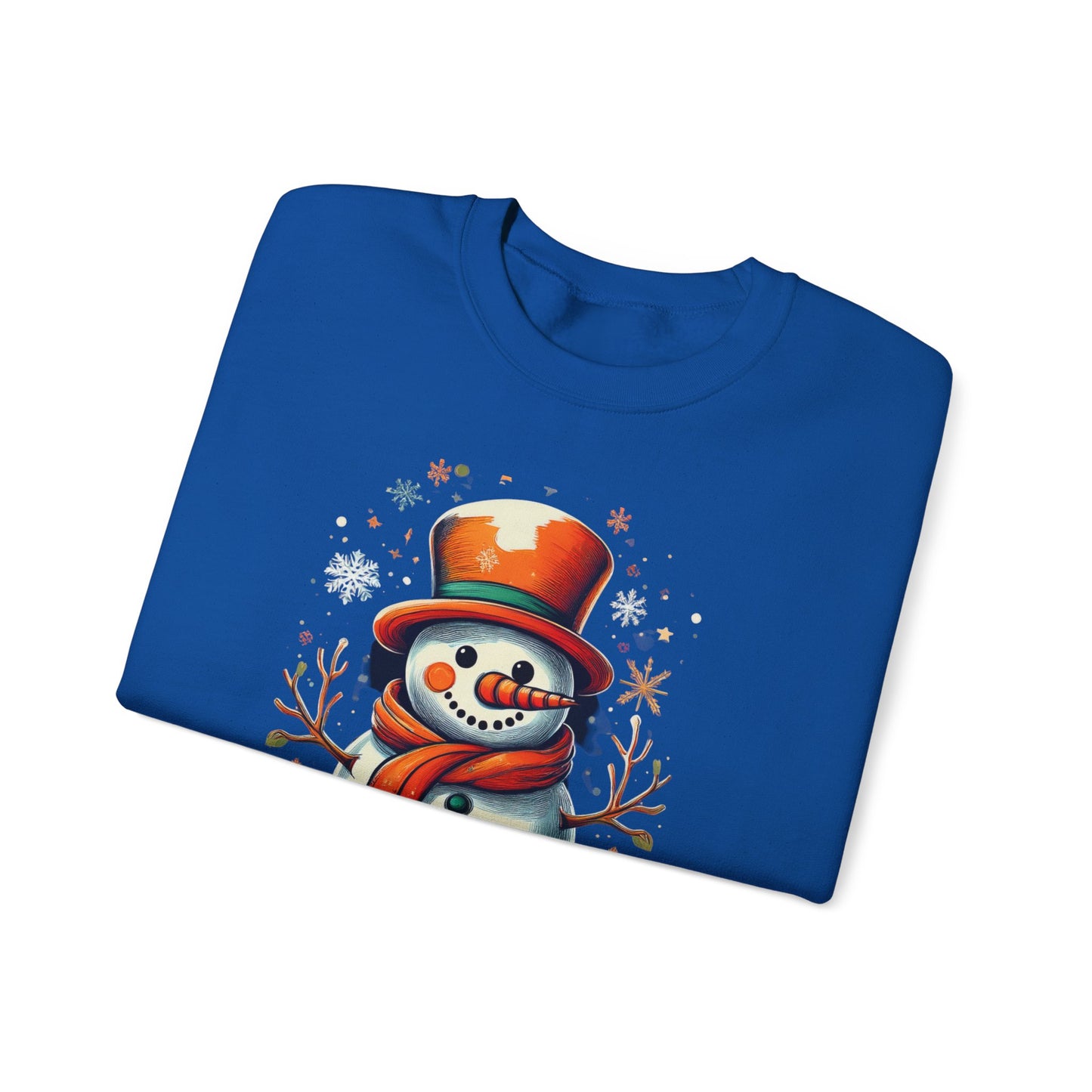 Cozy Snowman Unisex Sweatshirt