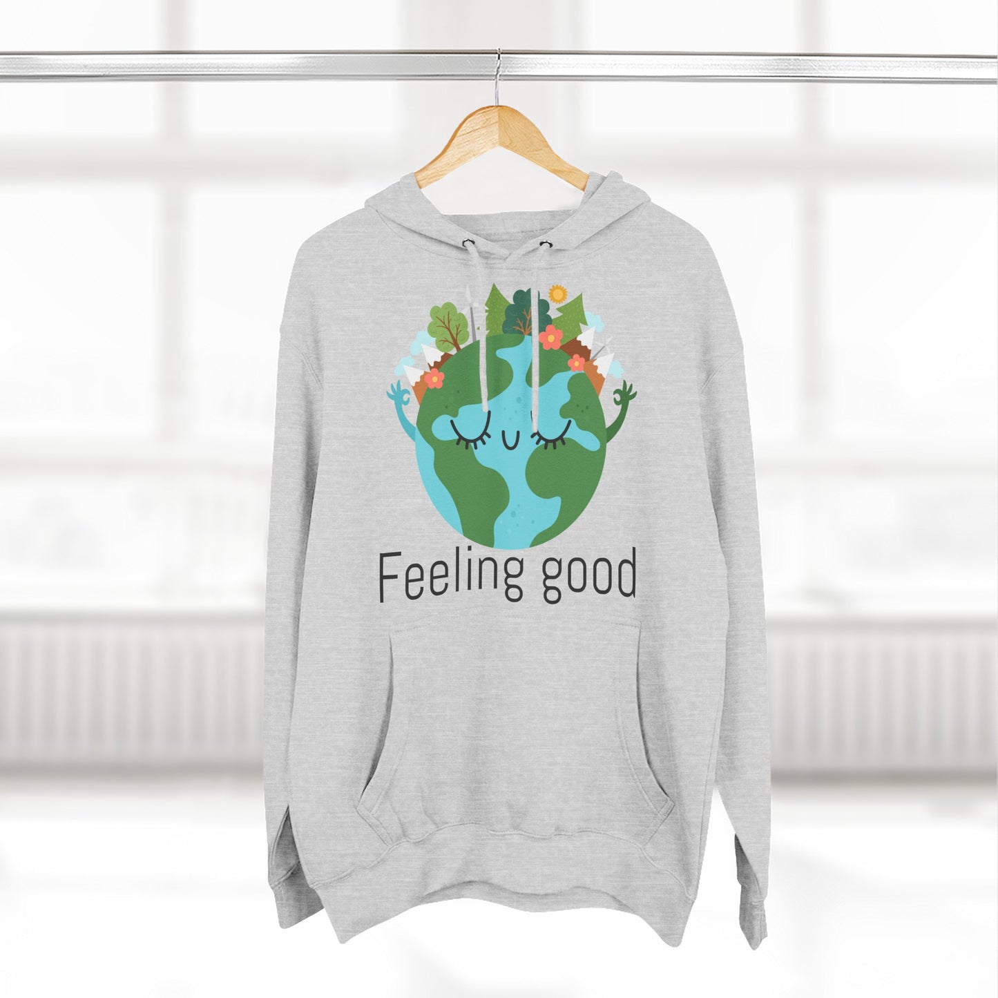 Eco-Friendly Cartoon Fleece Hoodie