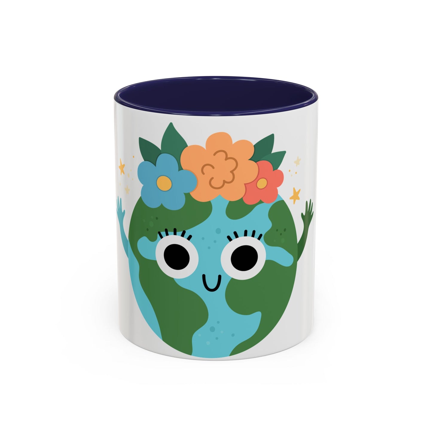 Cute Earth-Themed Coffee Mug