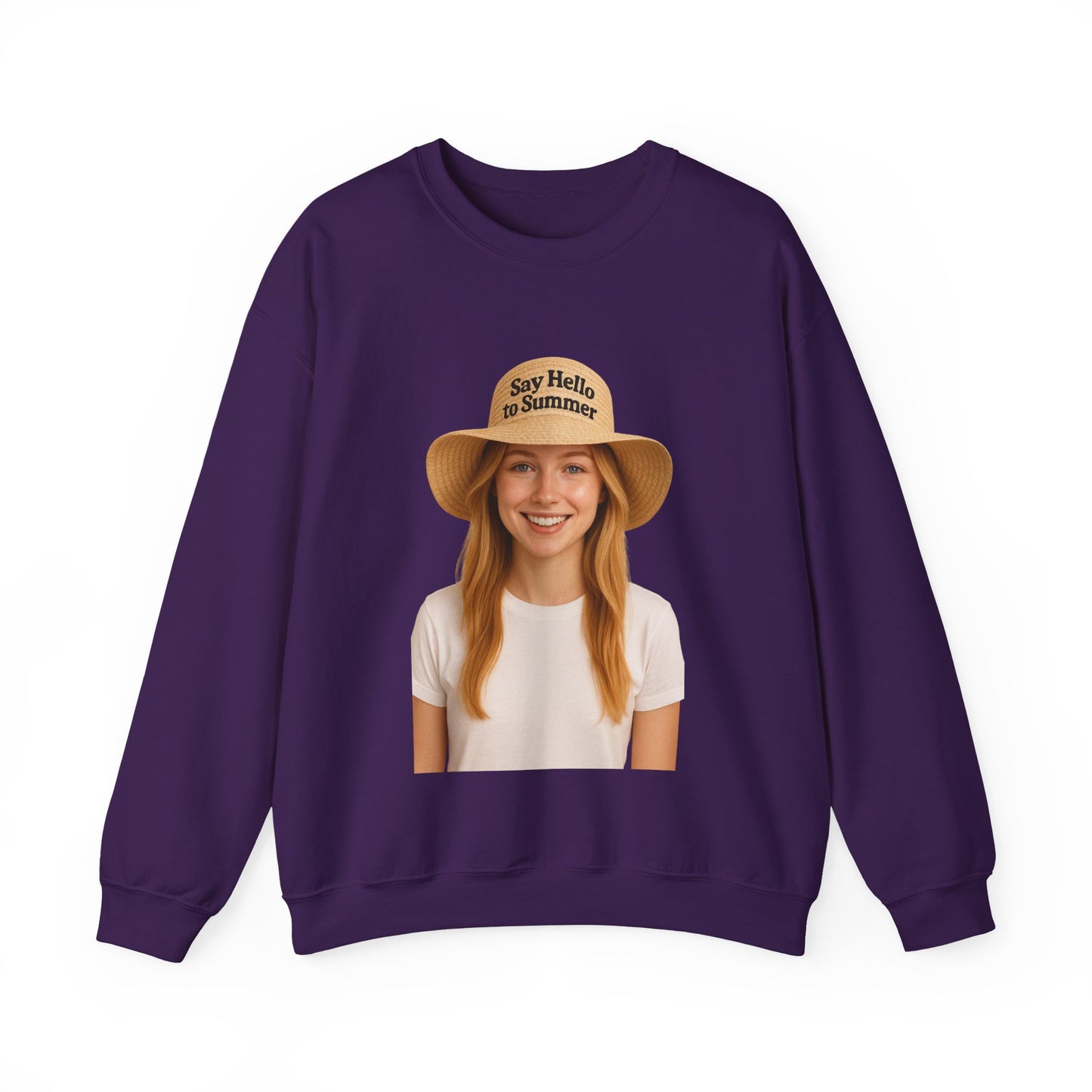 Say Hello to Summer Crewneck Sweatshirt