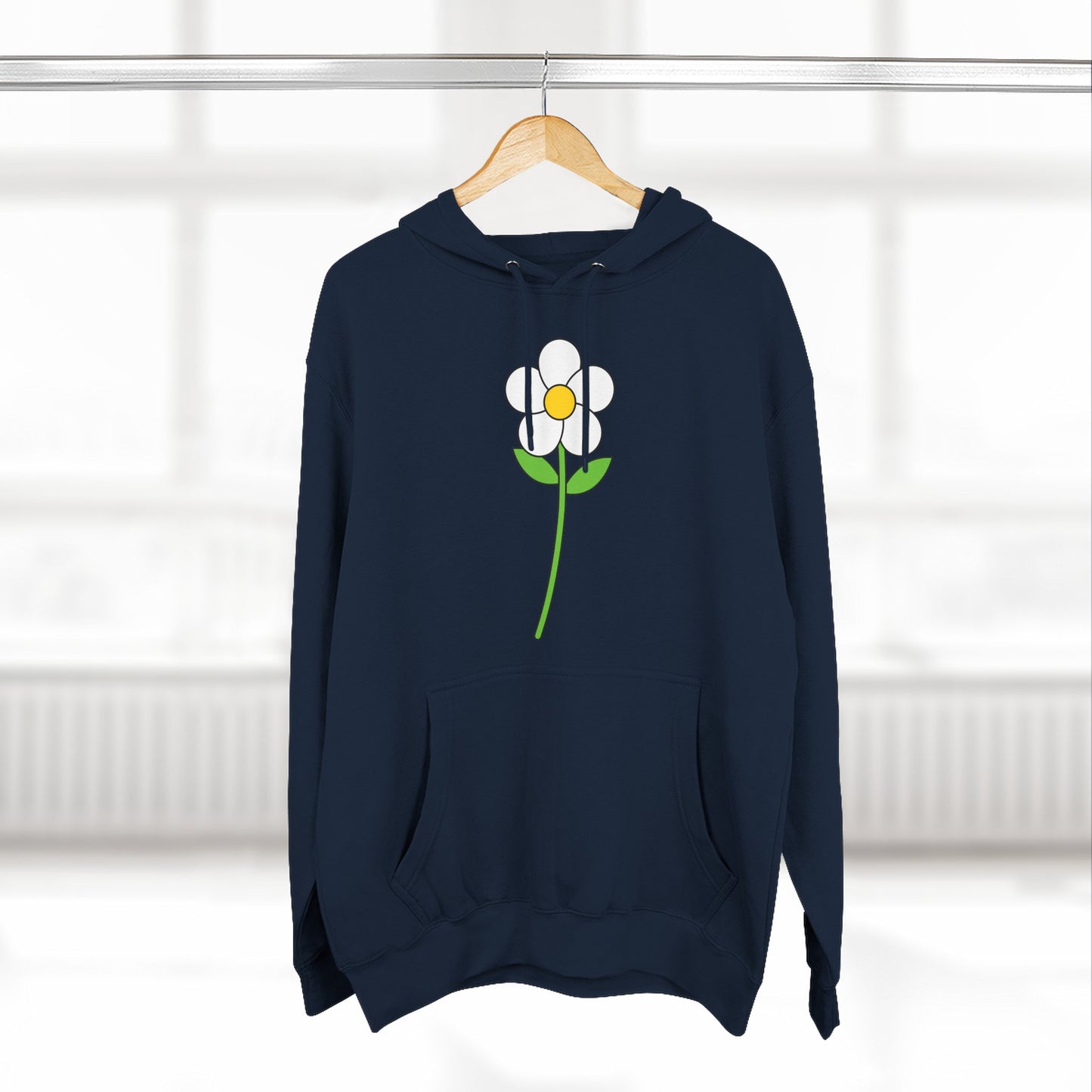 Cozy Floral Fleece Hoodie