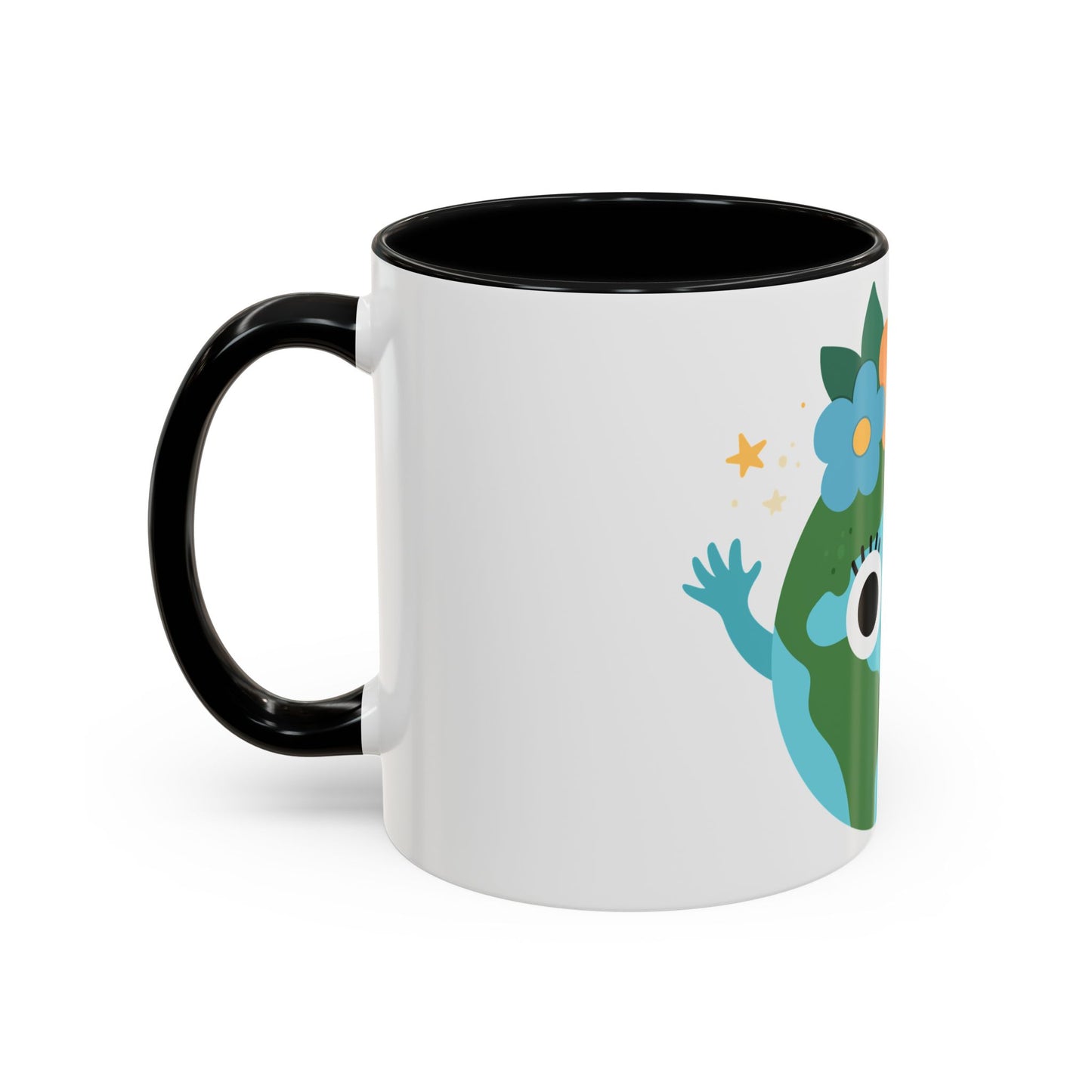 Cute Earth-Themed Coffee Mug