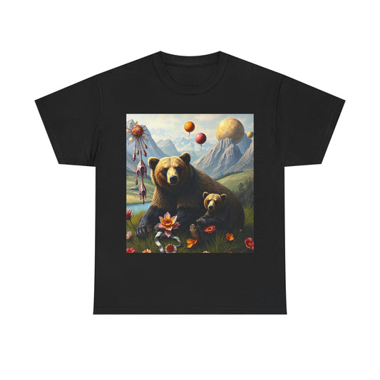 Bear Unisex Cotton  T-Shirt