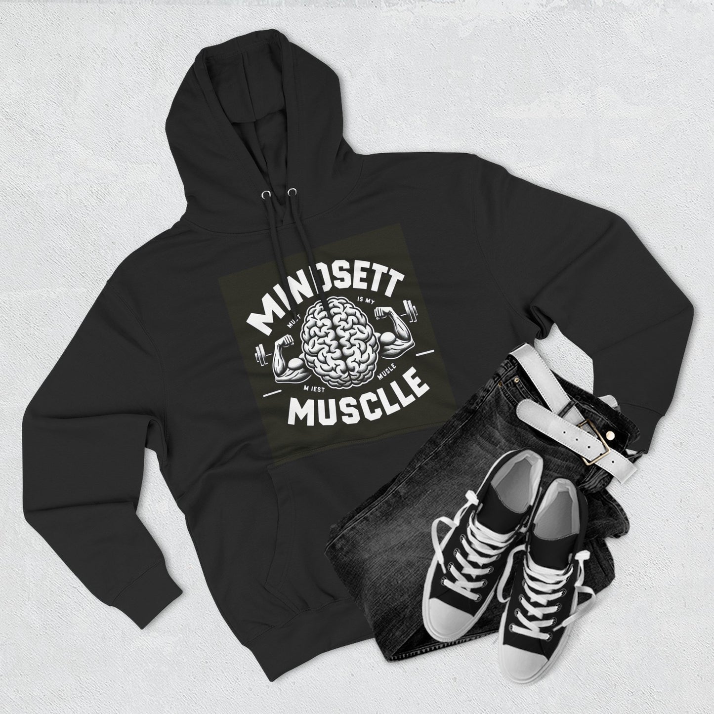 Mindset Muscles Fleece Hoodie |