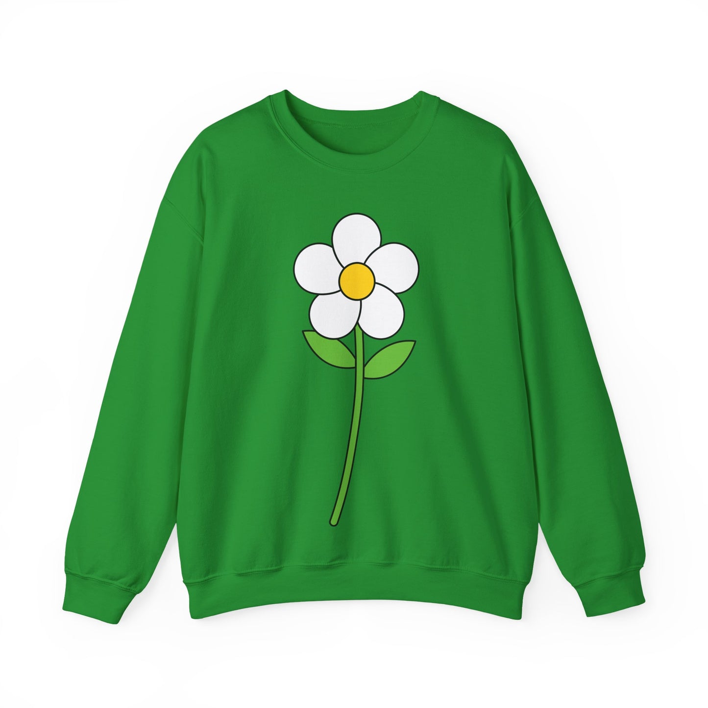 Cozy Floral Design Unisex Crewneck Sweatshirt