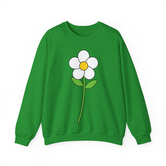 Cozy Floral Design Unisex Crewneck Sweatshirt