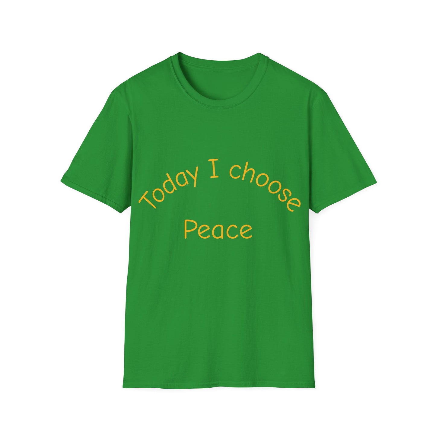 Affirmations T-Shirt — "Today I Choose Peace"
