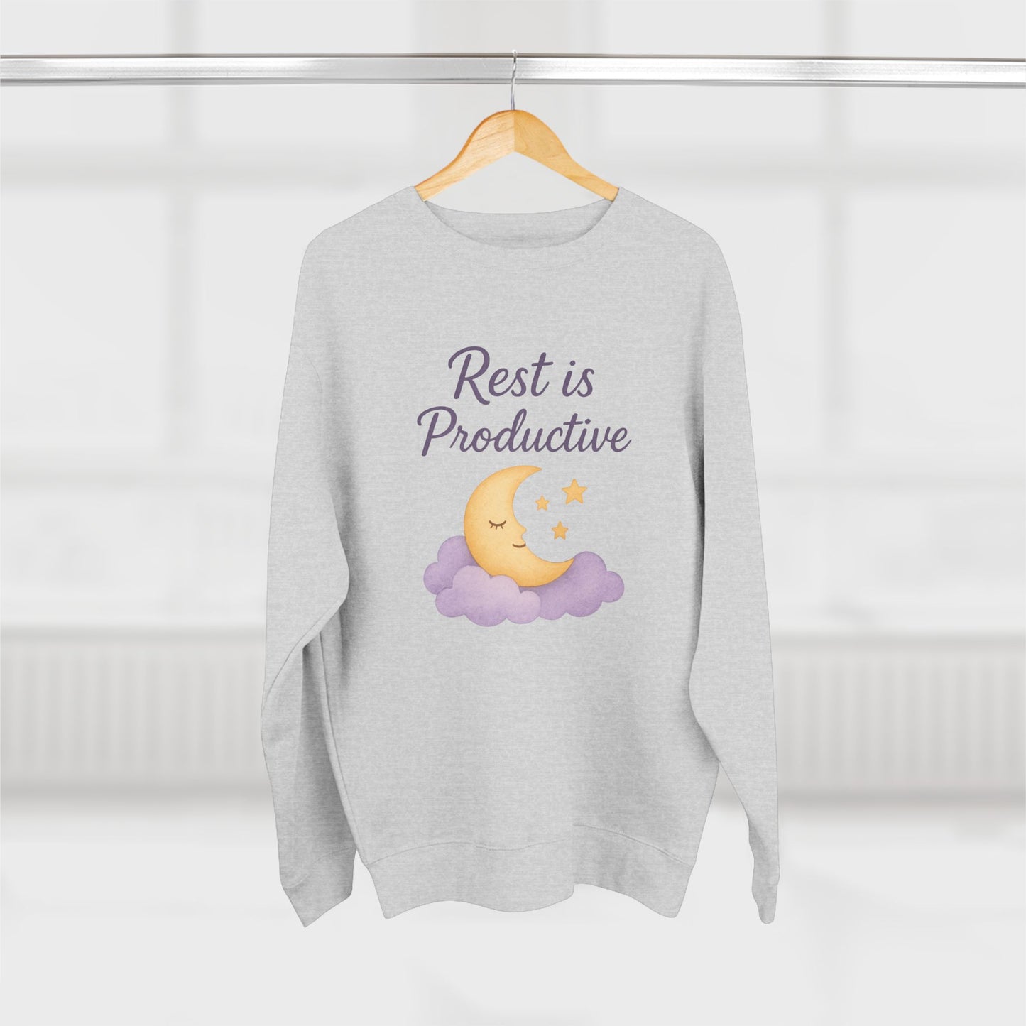 Rest is Productive Sweatshirt Unisex Crewneck