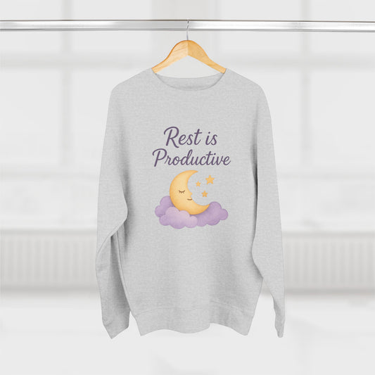 Rest is Productive Sweatshirt Unisex Crewneck