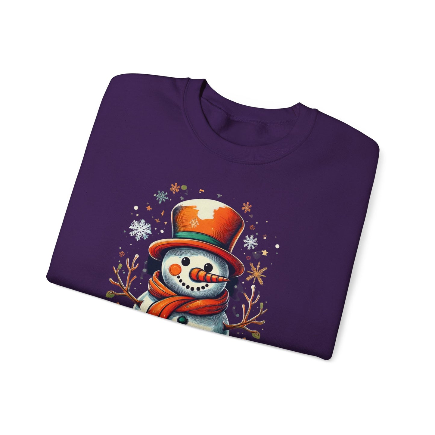 Cozy Snowman Unisex Sweatshirt