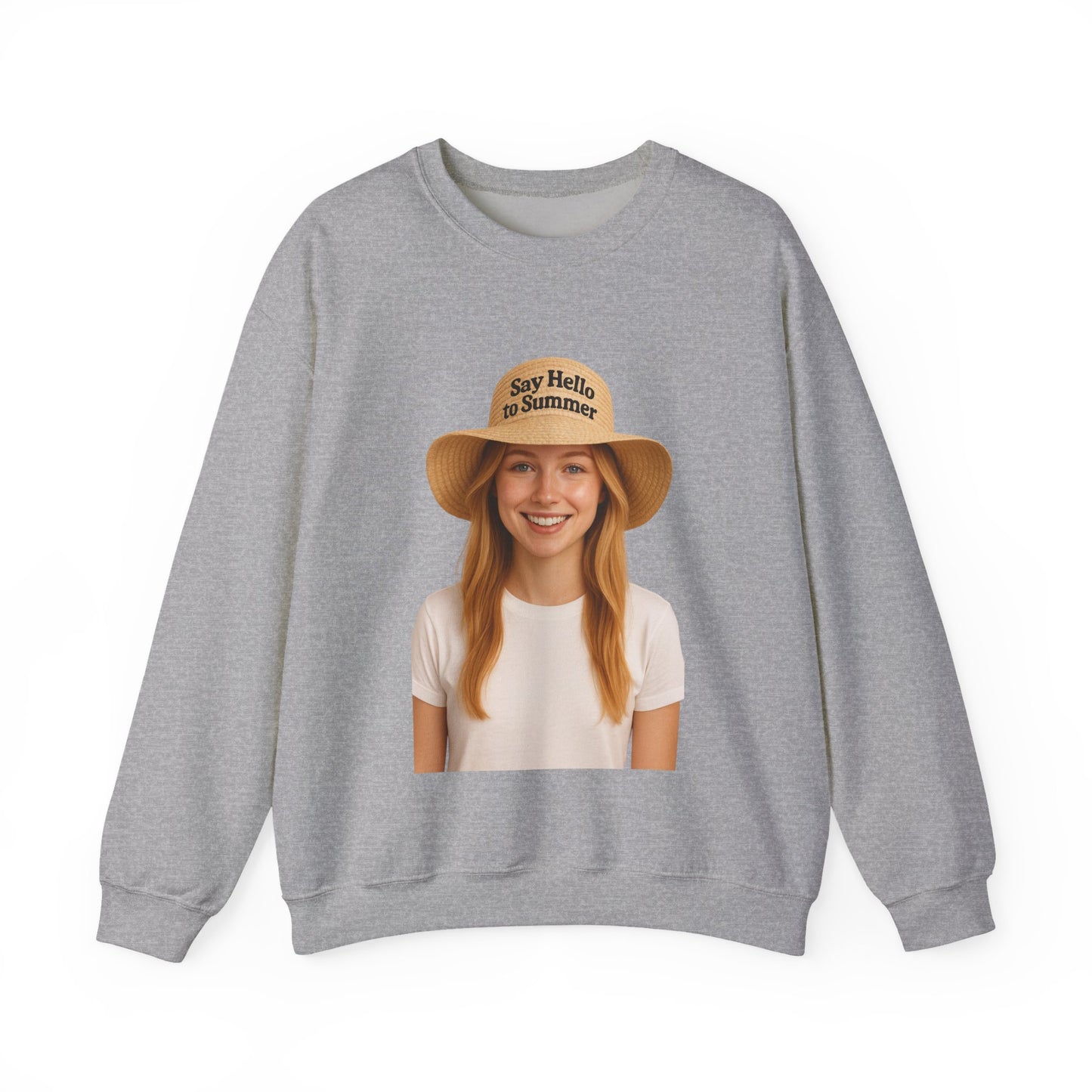 Say Hello to Summer Crewneck Sweatshirt