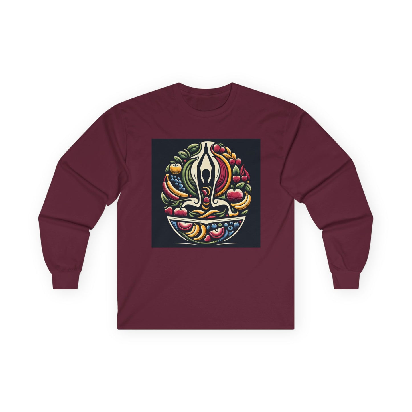 Meditative fruit Long Sleeve Unisex T-Shirt