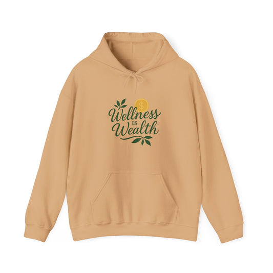 Wellness Is Wealth Unisex Hoodie