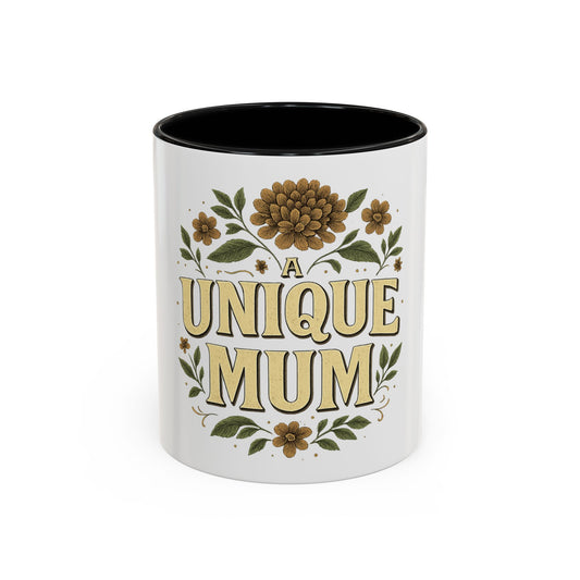 A Unique Mum Accent Coffee Mug