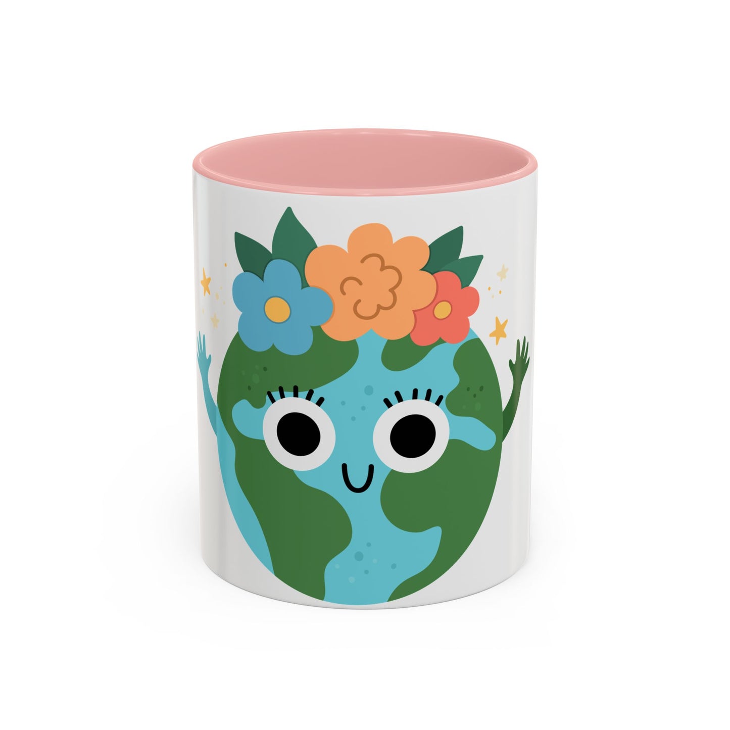 Cute Earth-Themed Coffee Mug