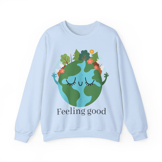 Eco-Friendly Cartoon Crewneck Sweatshirt