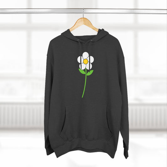 Cozy Floral Fleece Hoodie