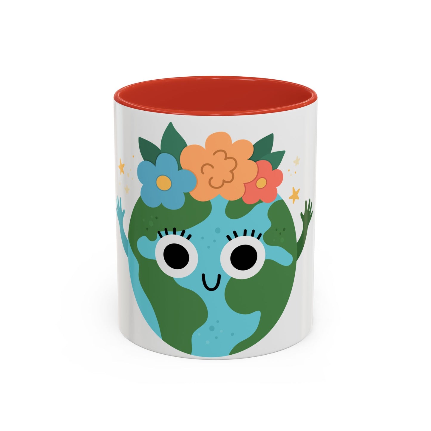 Cute Earth-Themed Coffee Mug