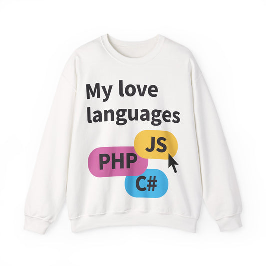 My Love Languages Sweatshirt Unisex