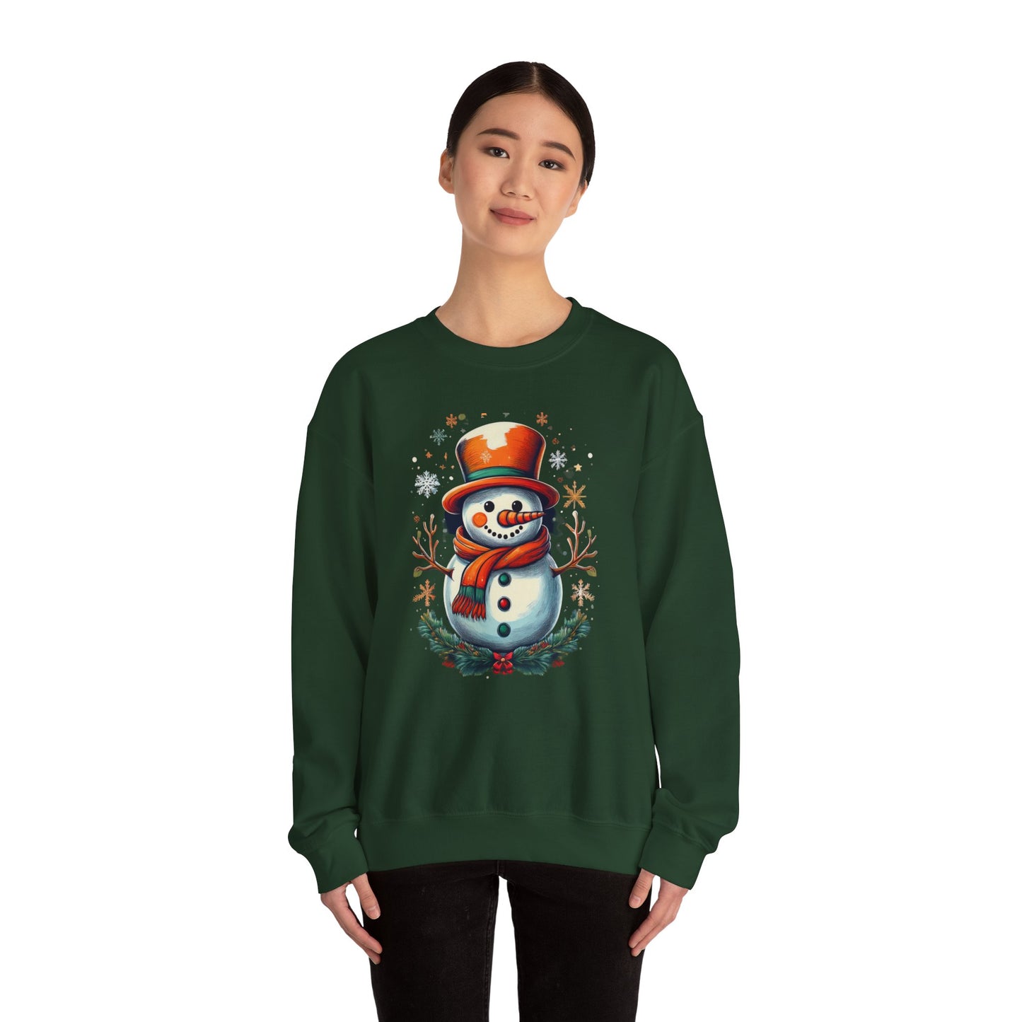 Cozy Snowman Unisex Sweatshirt