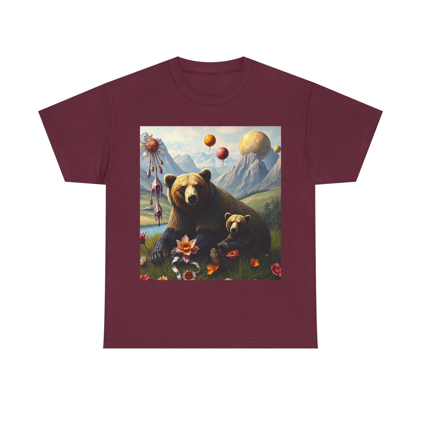 Bear Unisex Cotton  T-Shirt