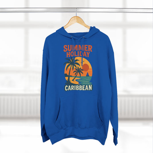 Caribbean Summer Fleece Hoodie