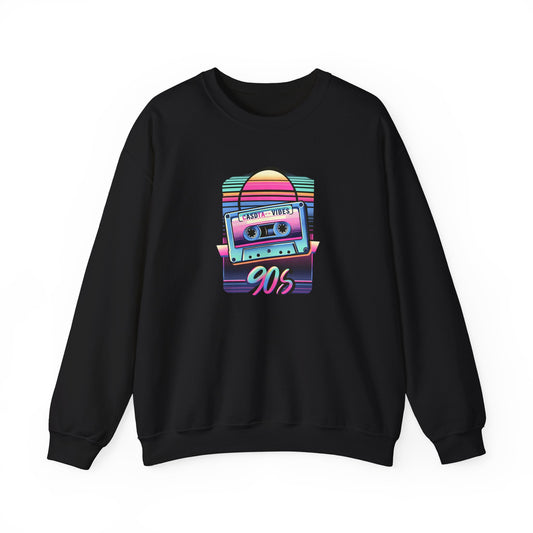 90s Retro Vibes Crewneck Sweatshirt
