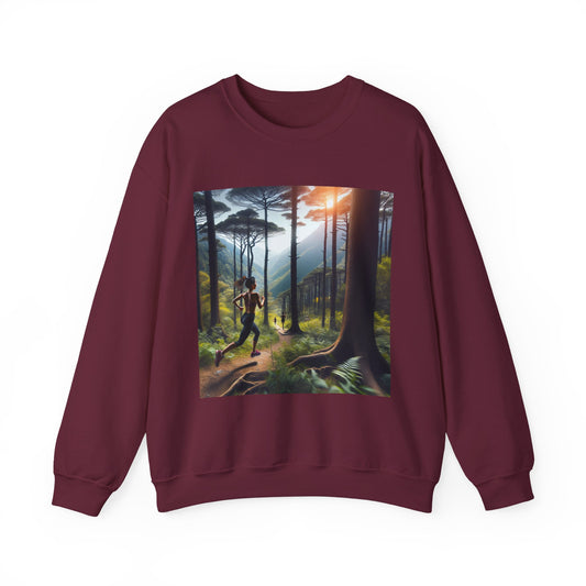 Nature-Inspired Unisex Crewneck Sweatshirt