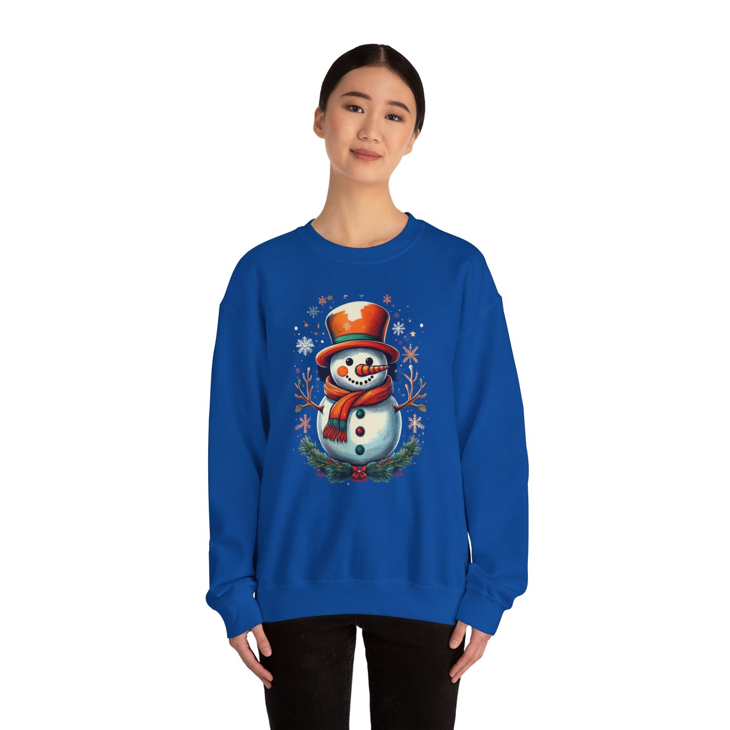 Cozy Snowman Unisex Sweatshirt
