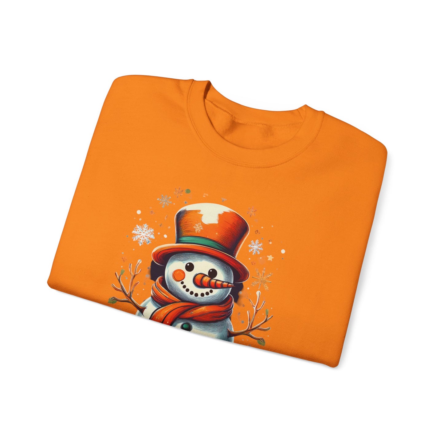 Cozy Snowman Unisex Sweatshirt