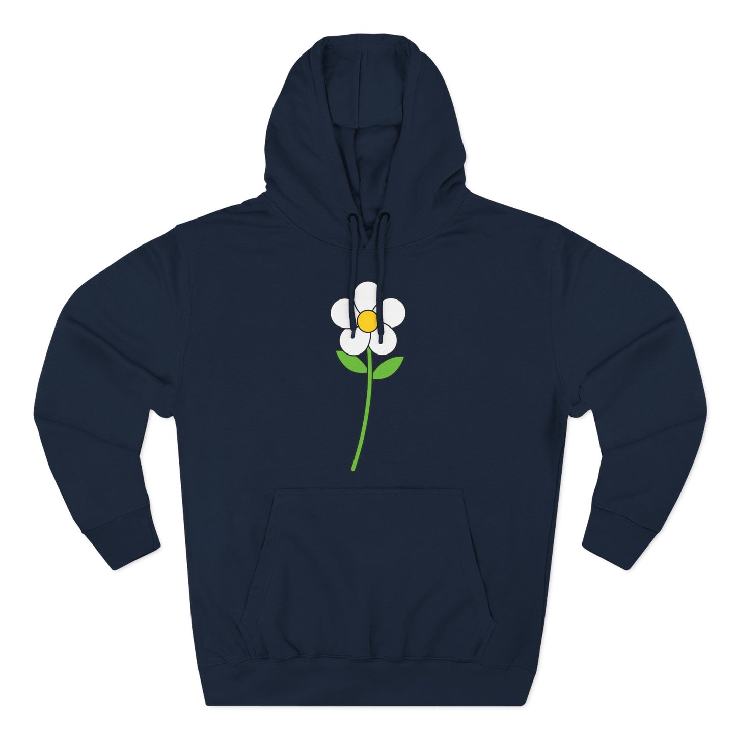 Cozy Floral Fleece Hoodie