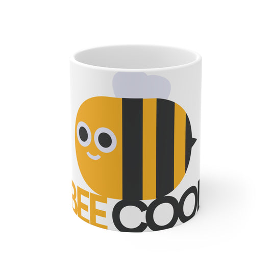 Bee Cool Ceramic Coffee Cup