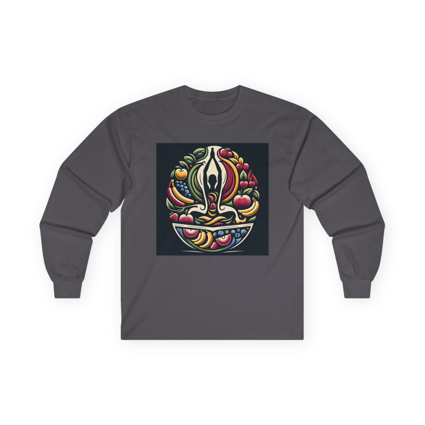 Meditative fruit Long Sleeve Unisex T-Shirt