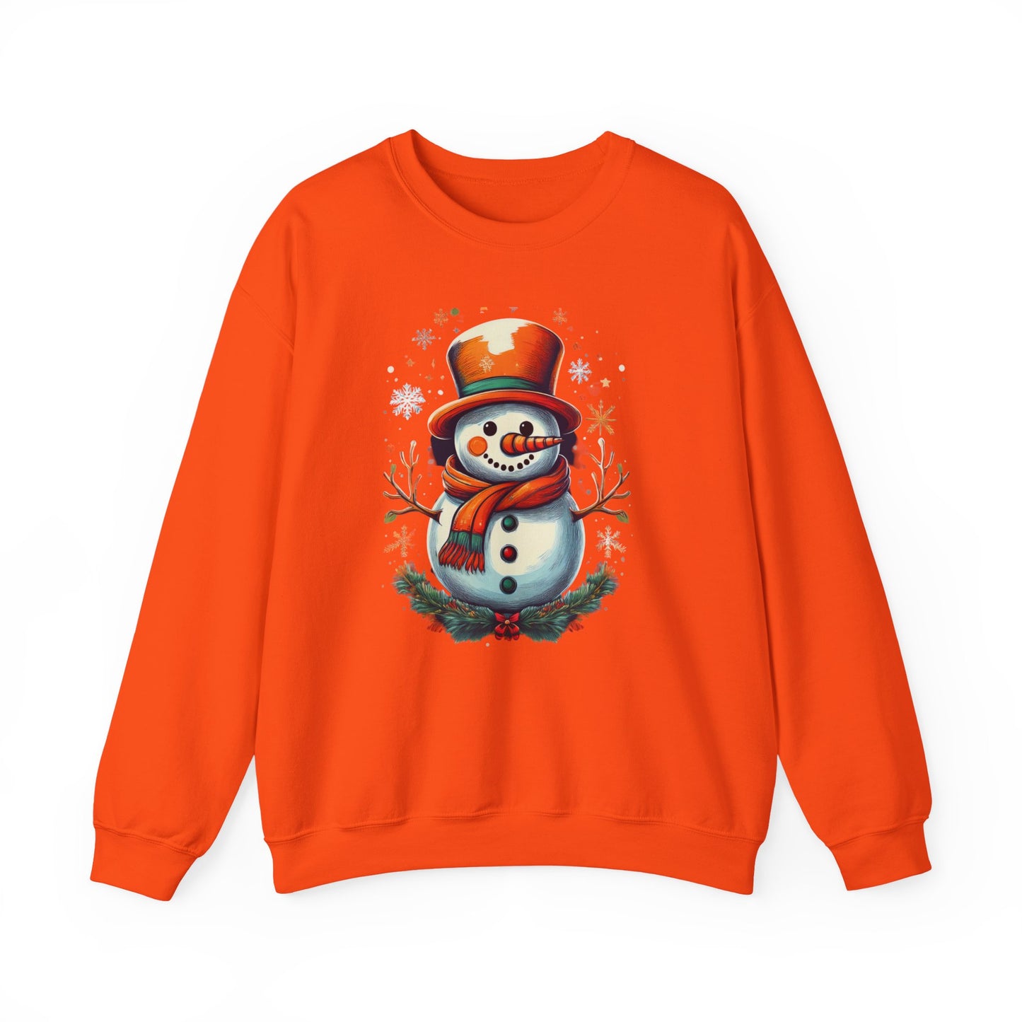 Cozy Snowman Unisex Sweatshirt