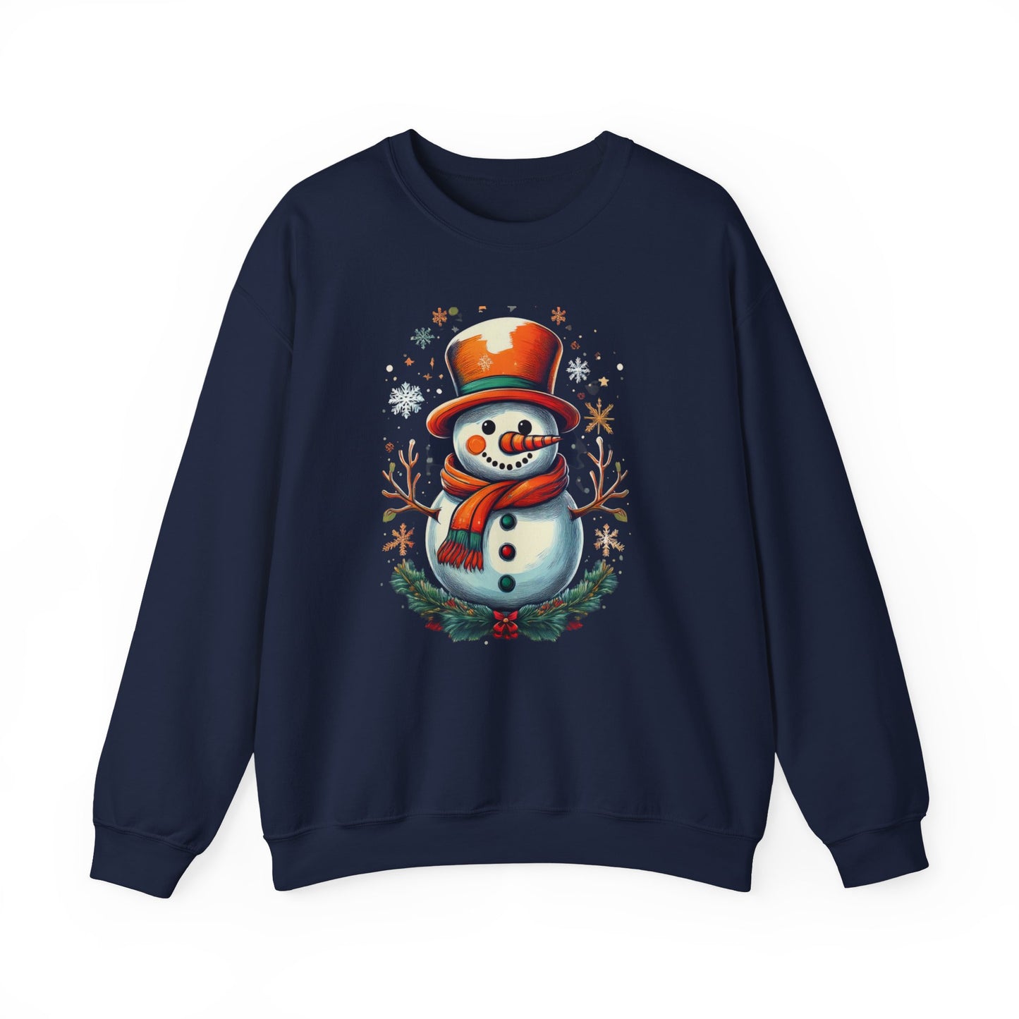 Cozy Snowman Unisex Sweatshirt