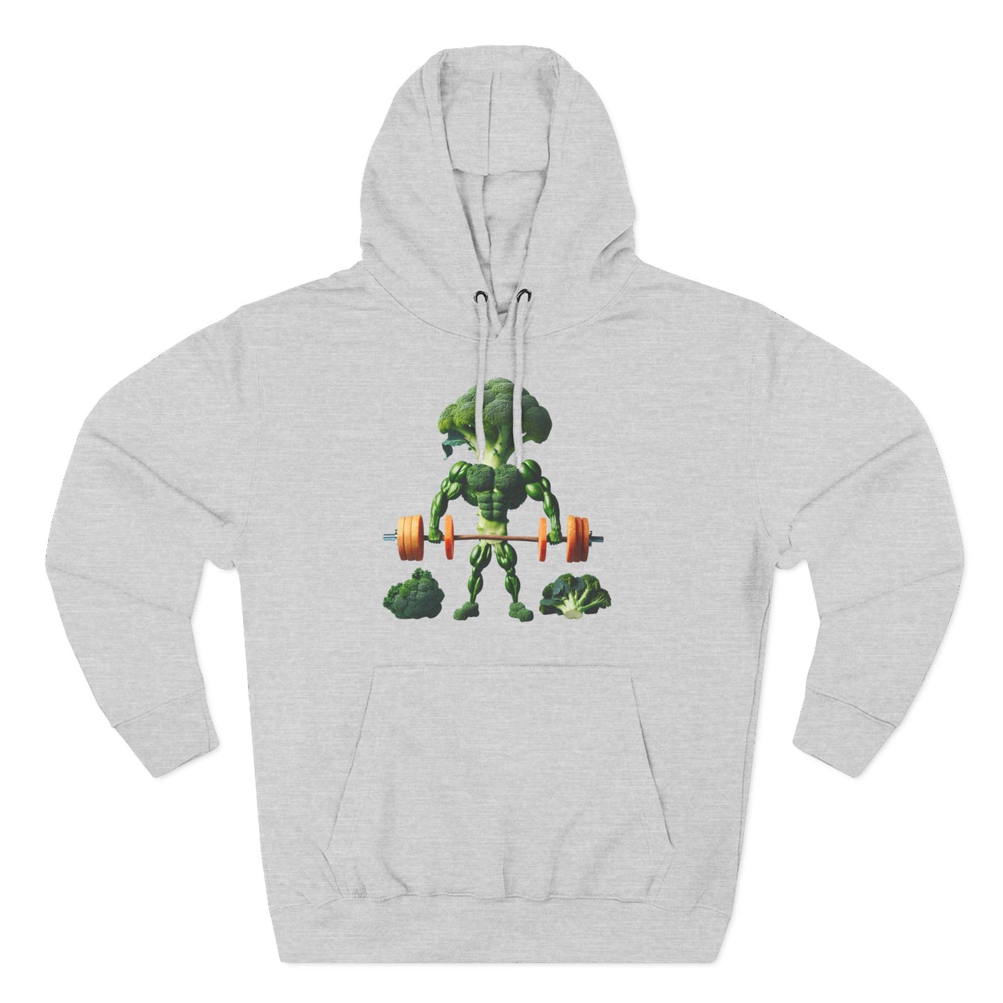 Muscle-Up Fleece Hoodie, Fitness Sweatshirt Motivational Hooded Sweatshirt