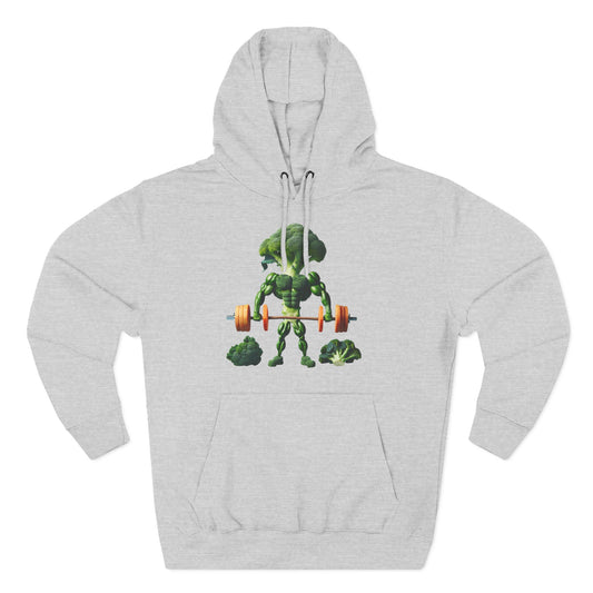 Muscle-Up Fleece Hoodie, Fitness Sweatshirt Motivational Hooded Sweatshirt